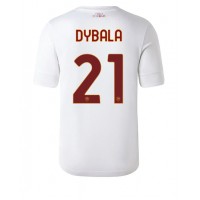 Fotbalové Dres AS Roma Paulo Dybala #21 Venkovní 2022-23 Krátký Rukáv